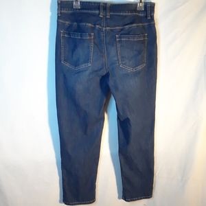 Chico's Platinum denim straight leg jeans Size 1.5